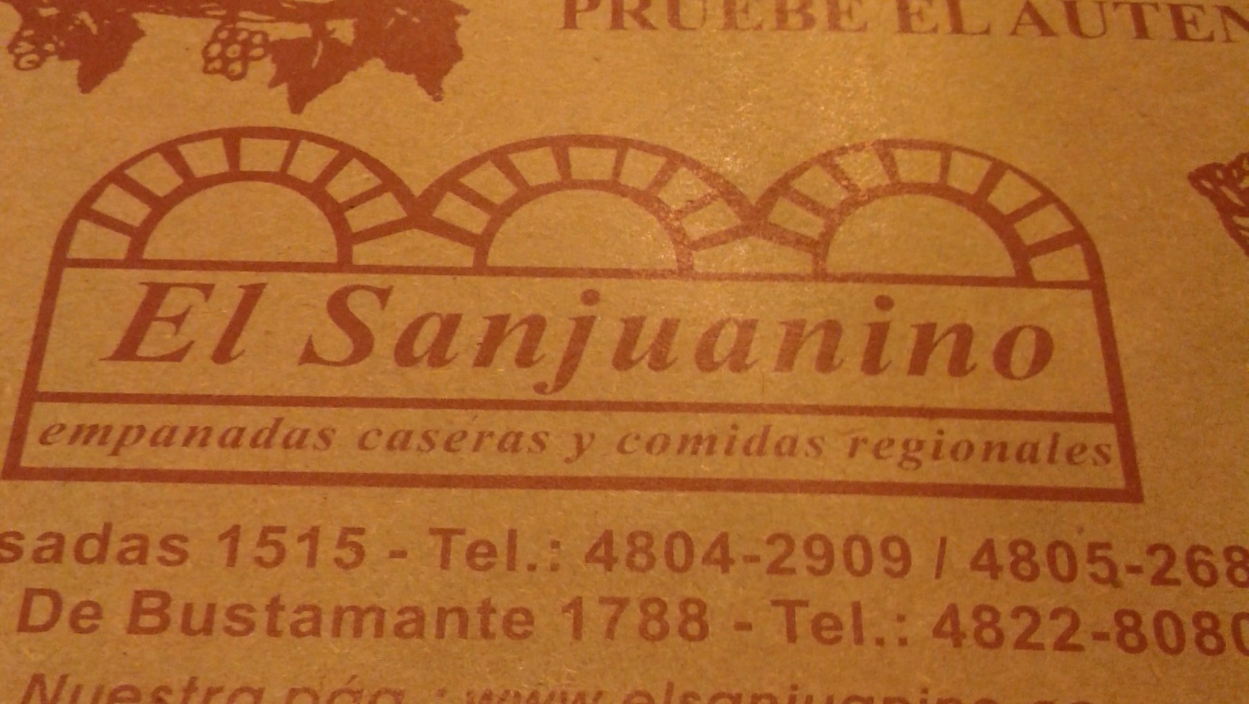 El Sanjuanino, el templo de la empanada