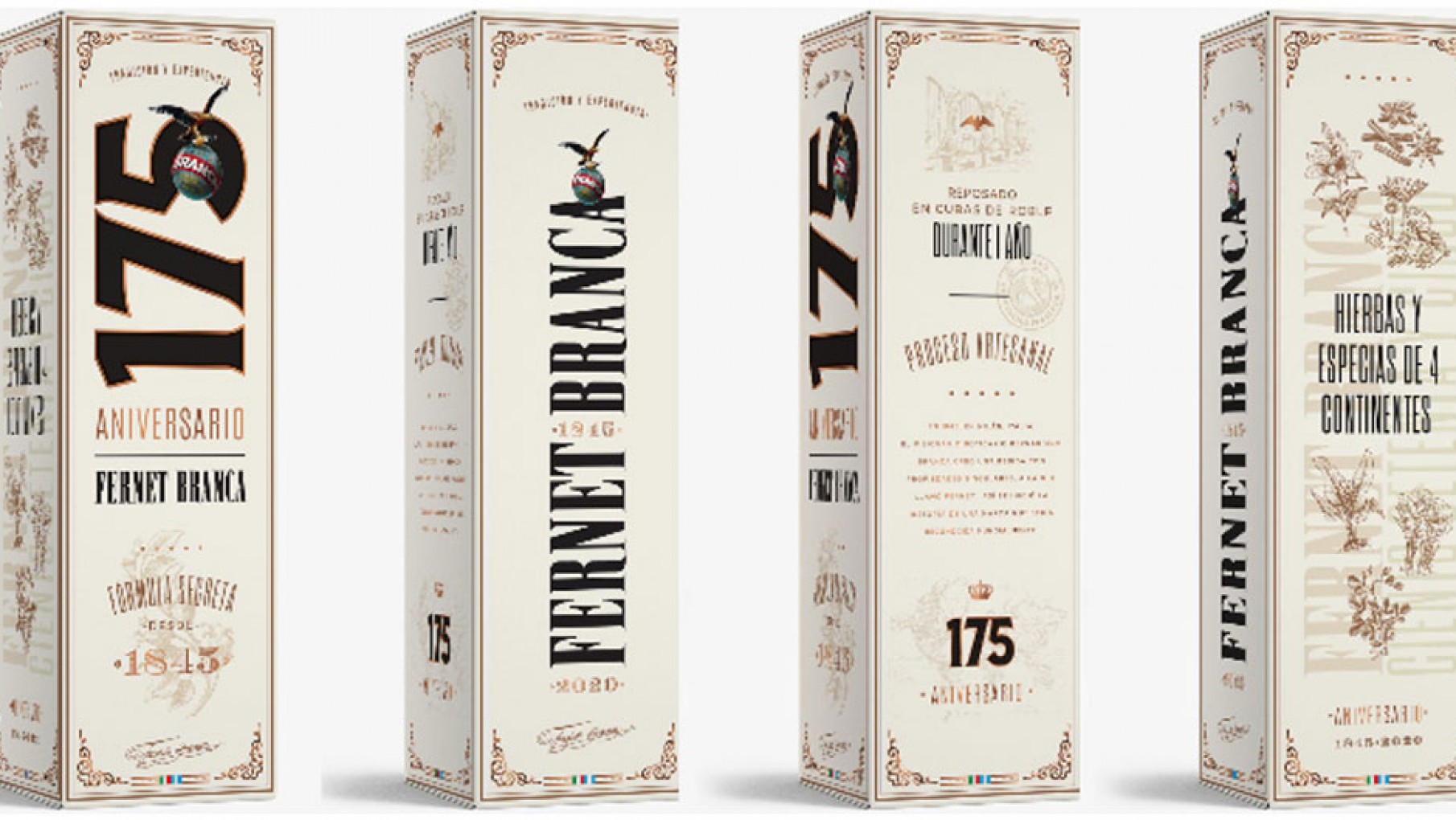 FERNET BRANCA CUMPLE 175 AÑOS Y LO CELEBRA CON EDICIONES ESPECIALES