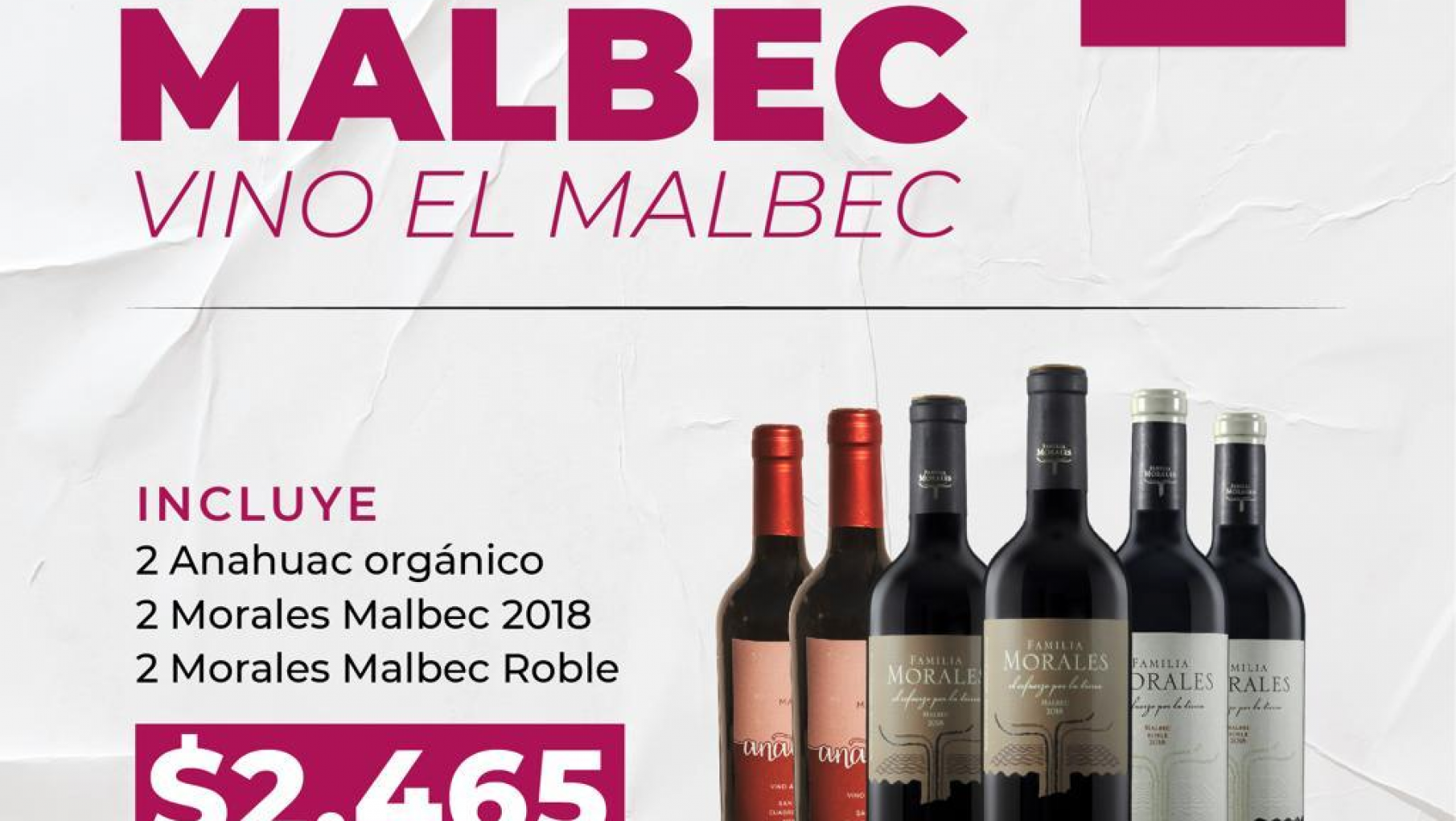Día del Malbec productos Bodega Jorge Rubio y Buenos Vinos Argentinos