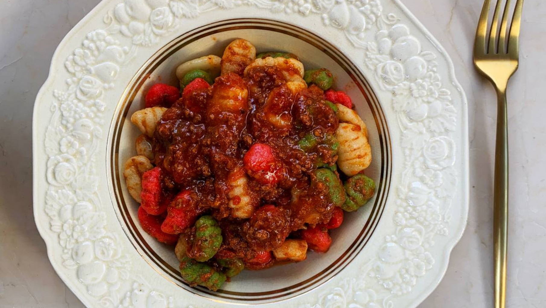 Gnocchi tricolores para celebrar la “Festa della Repubblica Italiana en FRESCA