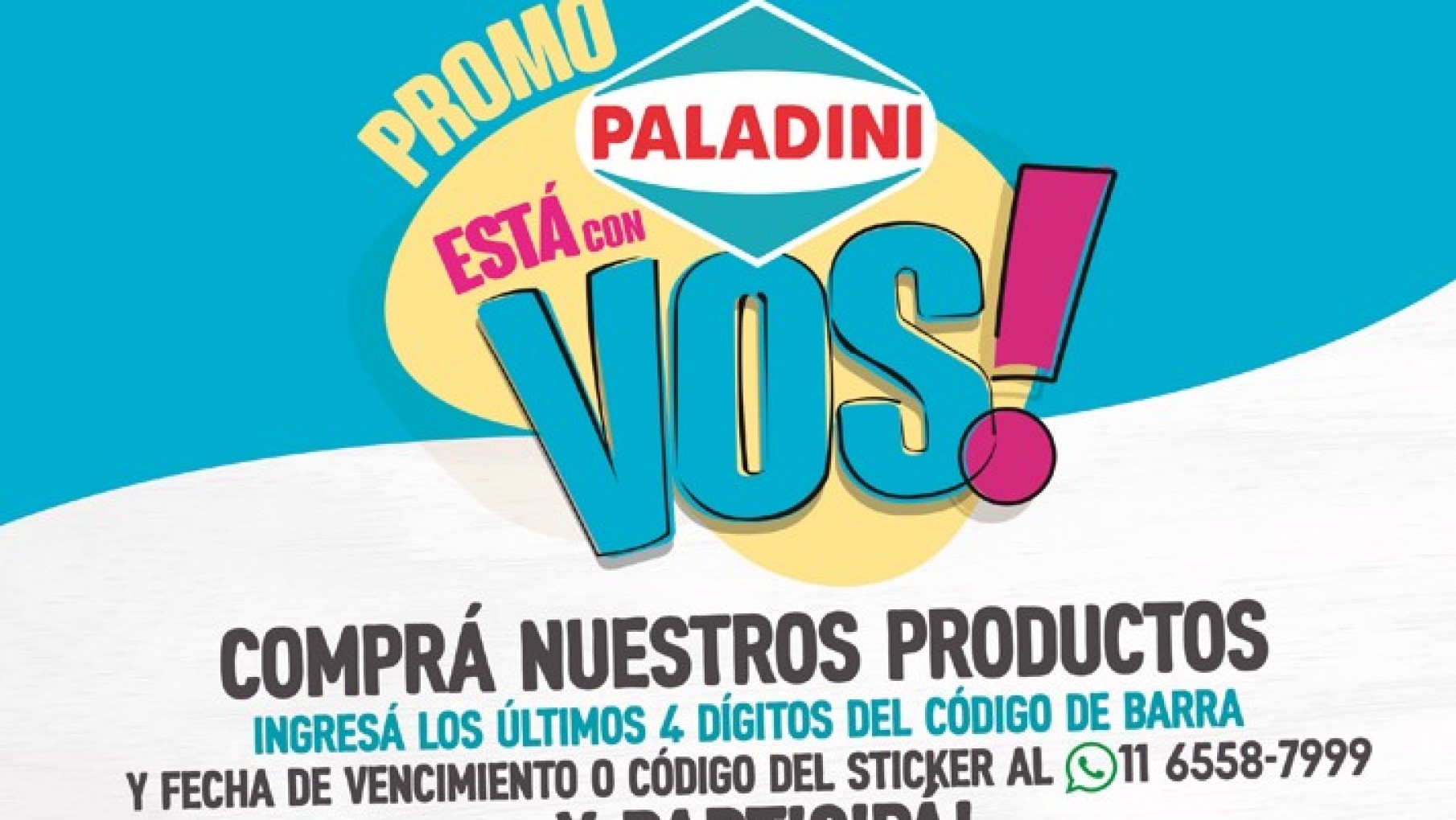 Paladini presenta la promo “Paladini está con vos