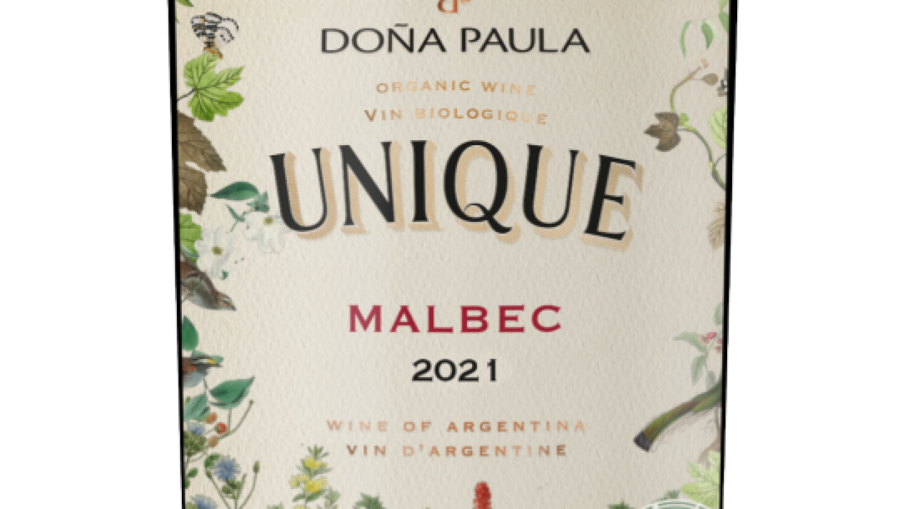 DOÑA PAULA Y SU PRIMER VINO ORGÁNICO, UNIQUE.