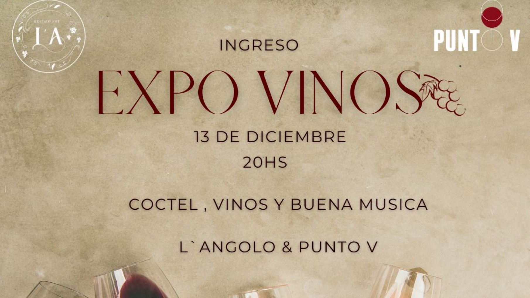 25 DE MAYO, TENDRÁ SU PRIMER FERIA DE VINOS.