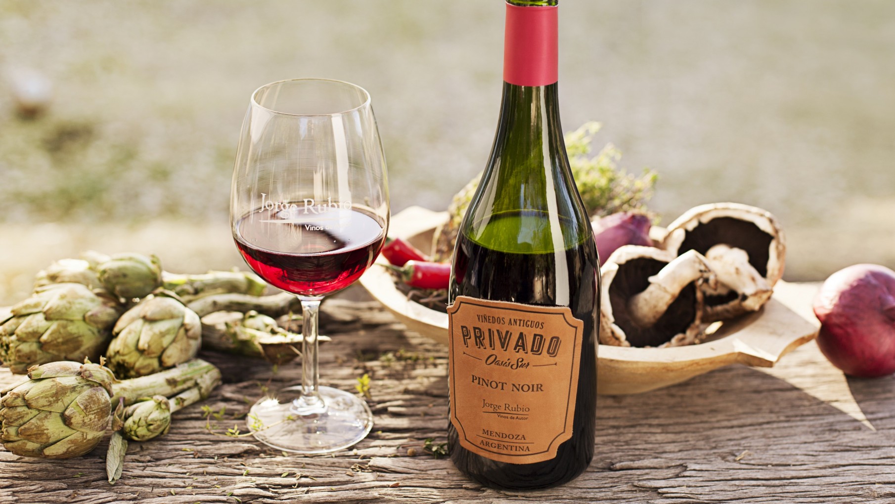 DEL OASIS SUR MENDOCINO, JORGE RUBIO PINOT.