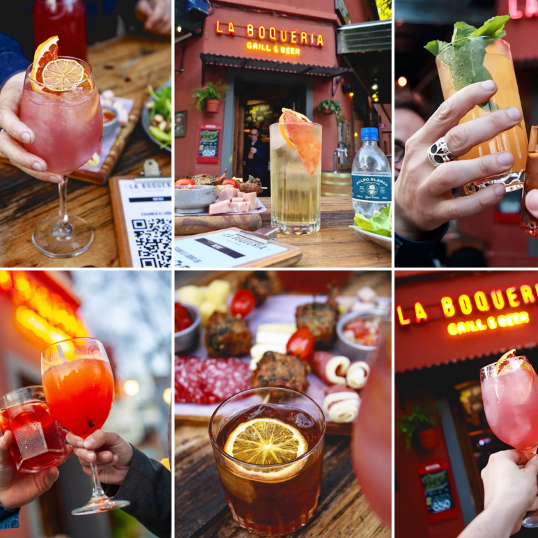 LA BOQUERIA , AHORA 2X1 EN COCKTAILS Y APERITIVOS.