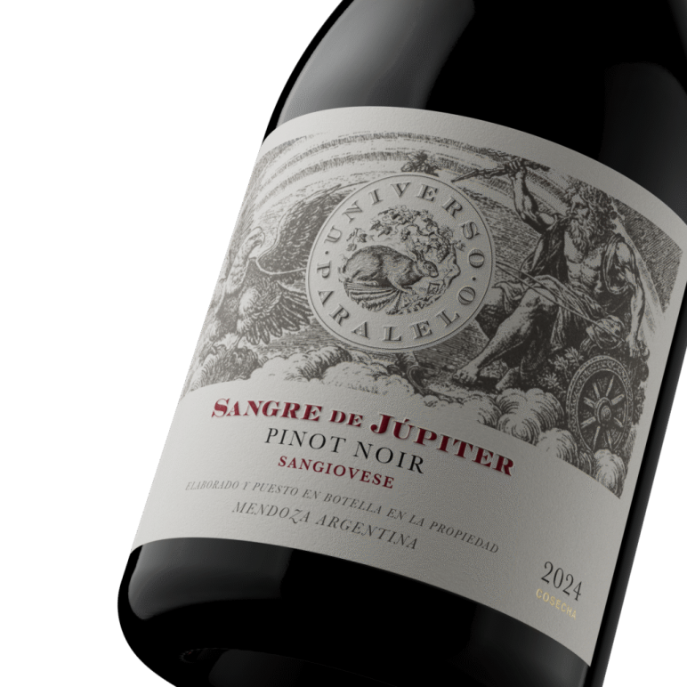 UN DIOS DEL OLIMPO, SANGRE DE JUPITER, PINOT.