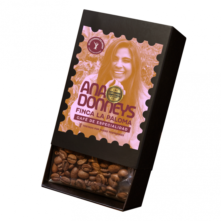 ANNA MARÍA DONNEYS, MICROLOTE DE CAFE CON NOMBRE Y APELLIDO