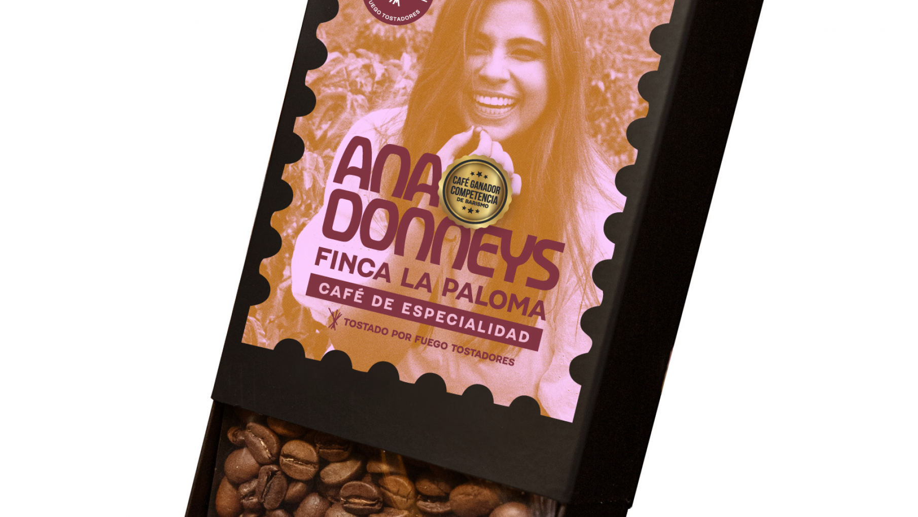 ANNA MARÍA DONNEYS, MICROLOTE DE CAFE CON NOMBRE Y APELLIDO